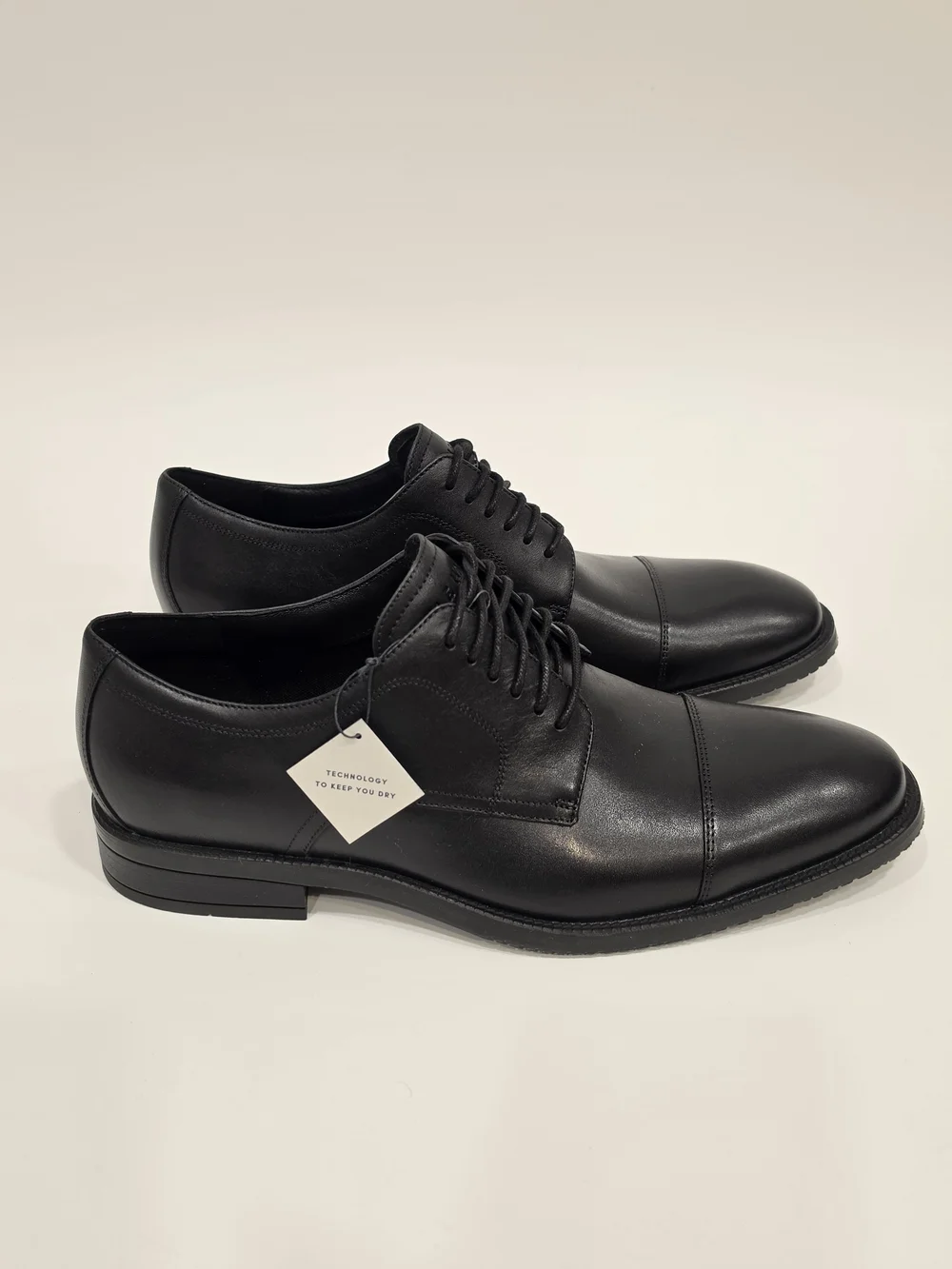 Cole Haan Men's Modern Essentials Cap Toe Oxford Shoes Black US Size 8